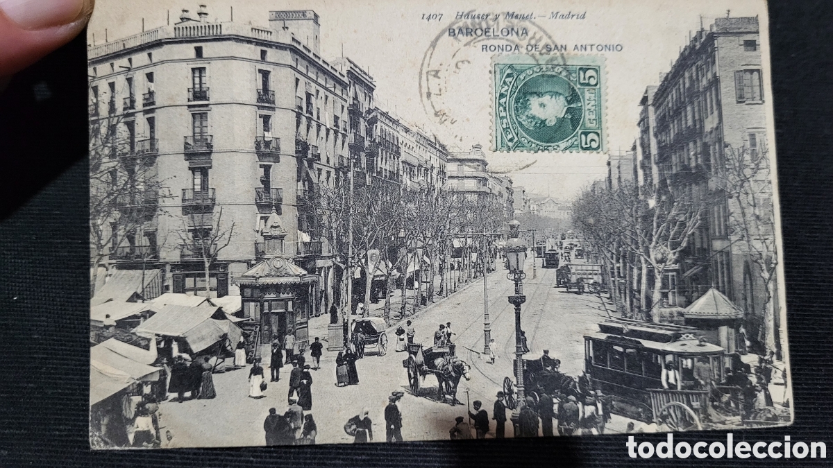 Postales: Tarjeta Postal usada Barcelona - Foto 1