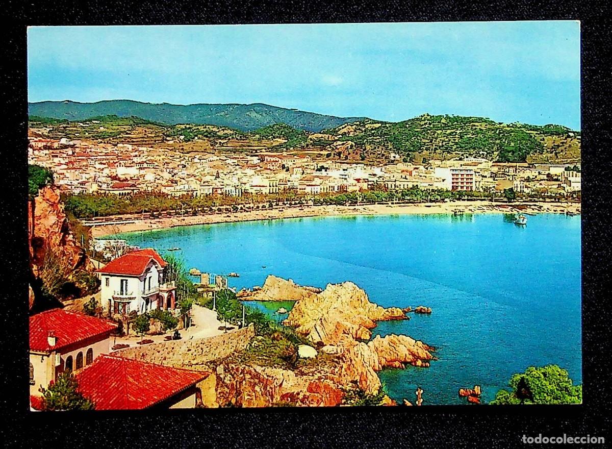 Postales: POSTAL. COSTA BRAVA. SAN FELIU DE GUIXOLS. SERIE 6, N&ordm; 21. VISTA GENERAL. KOLOR-ZERKOWITZ. 1962