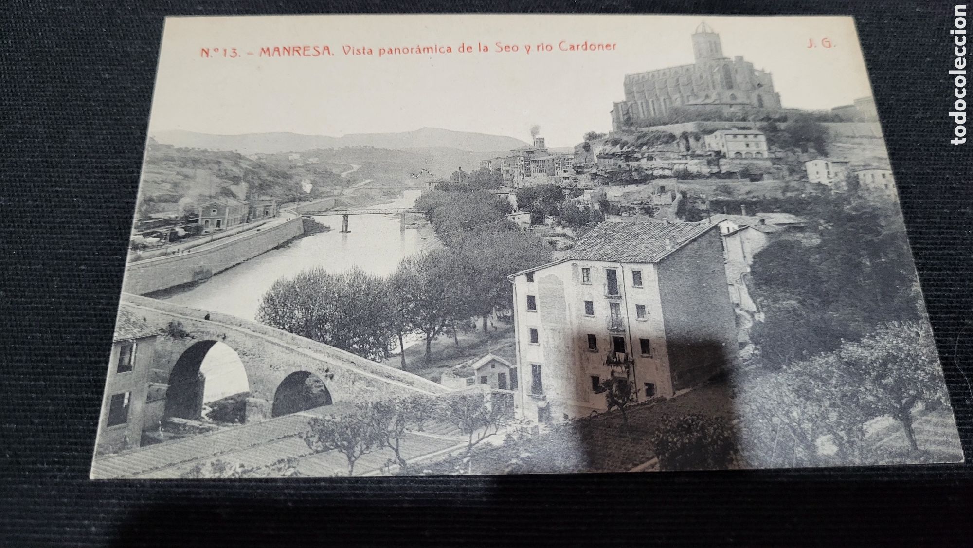 Postales: Tarjeta Postal Manresa - Foto 1