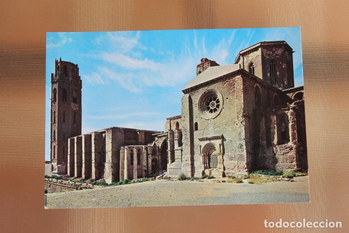 Postales: POSTAL CATEDRAL LA SEO LERIDA LABORATORIOS CHEMINOVA ESPA&Ntilde;OLA 1972