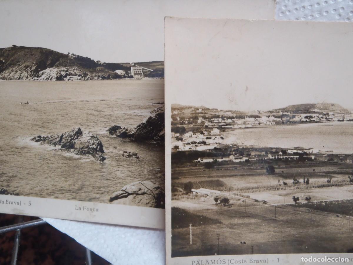 Postales: PALAMOS - LOTE DE DOS POSTALES