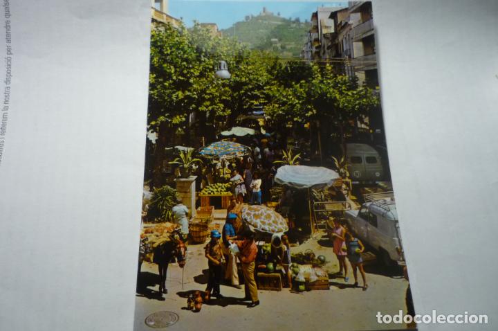 Postales: postal blanes -mercado cm - Foto 1