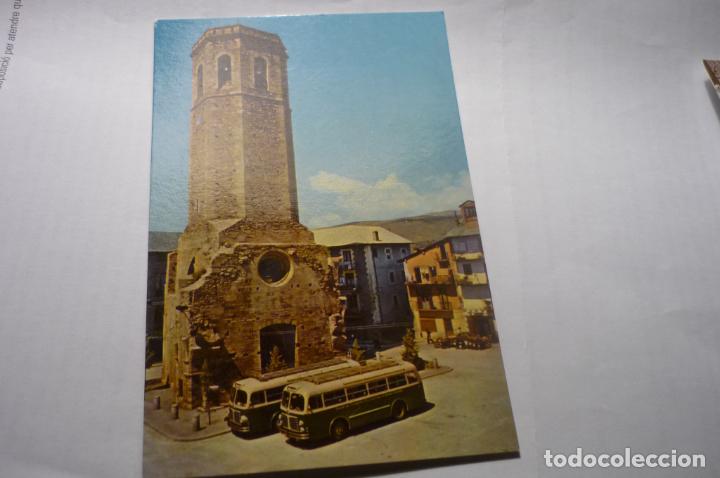 Postales: postal puigcerda -plaza cm