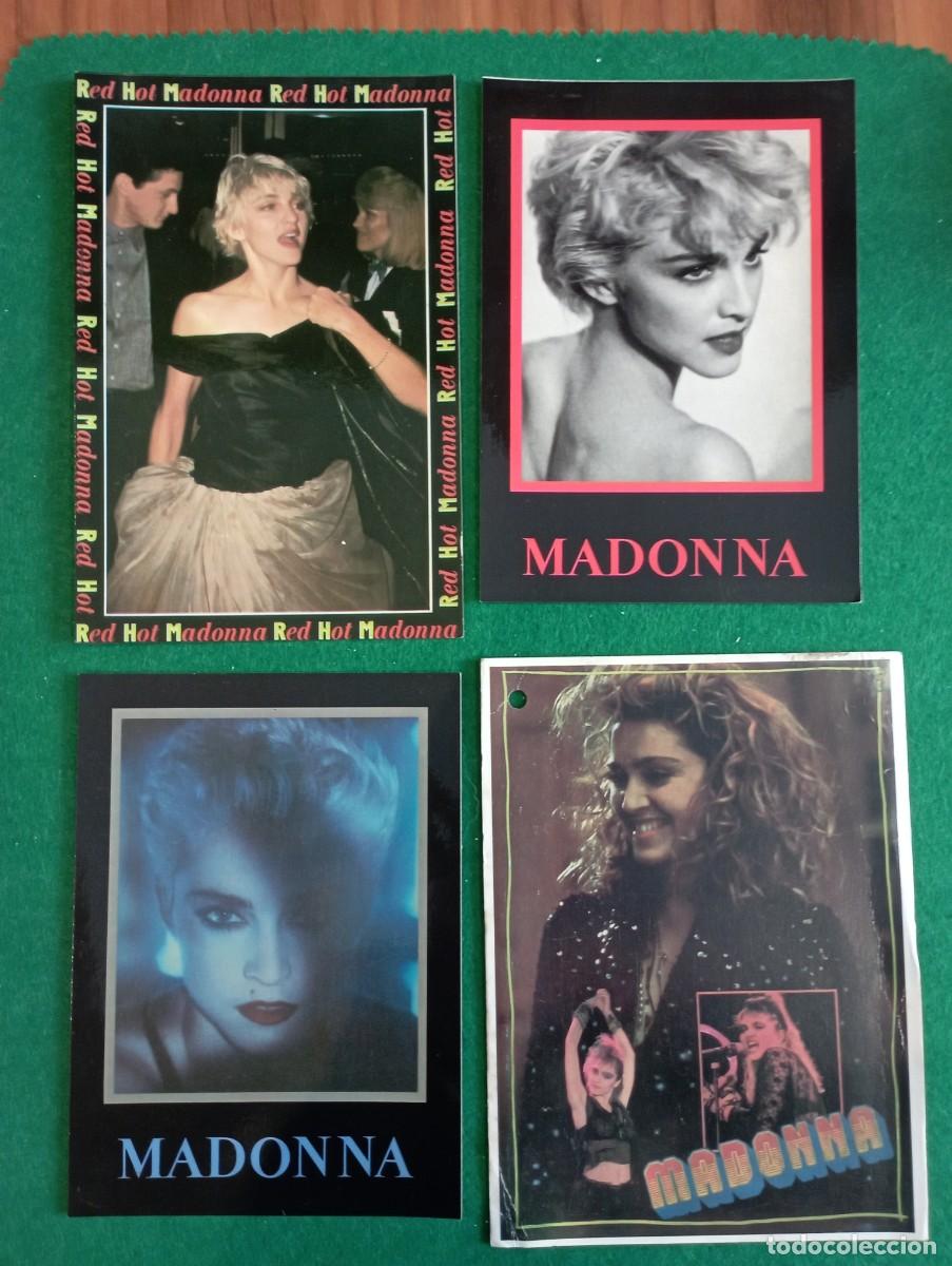 Postales: Lote 4 postales Madonna - Foto 1