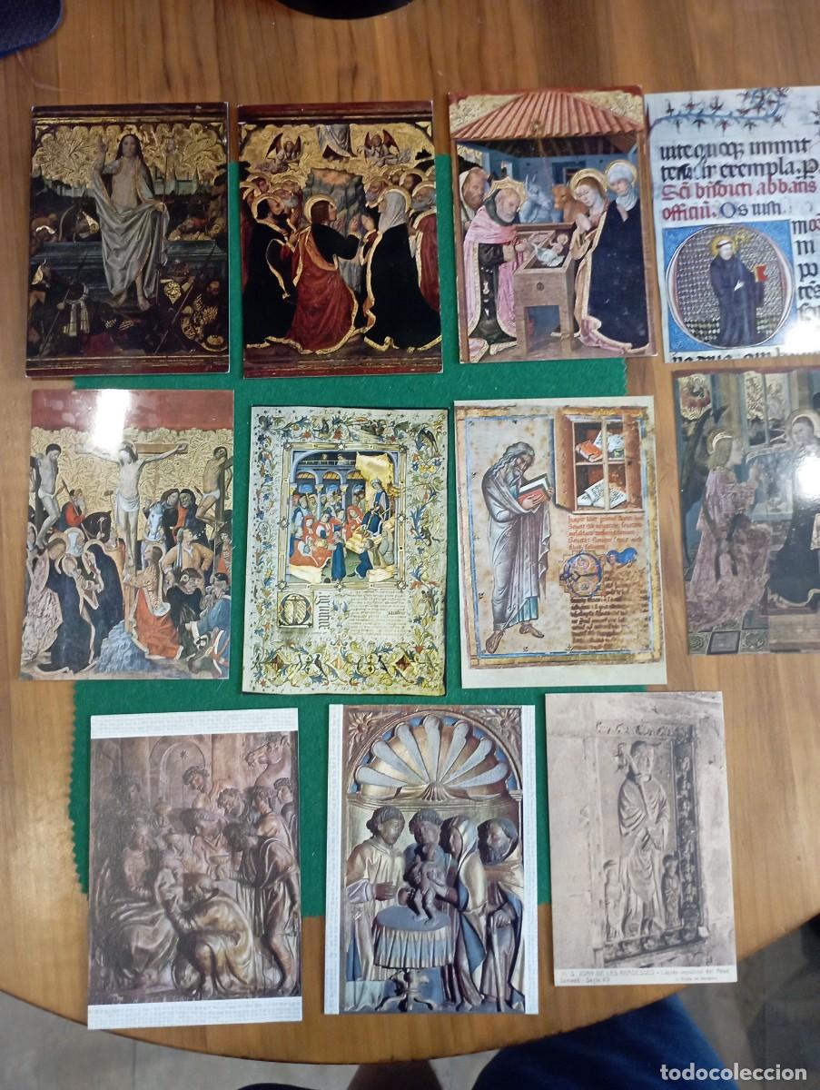 Postales: Lote 20 postales sin circular. Museos y religiosas - Foto 2