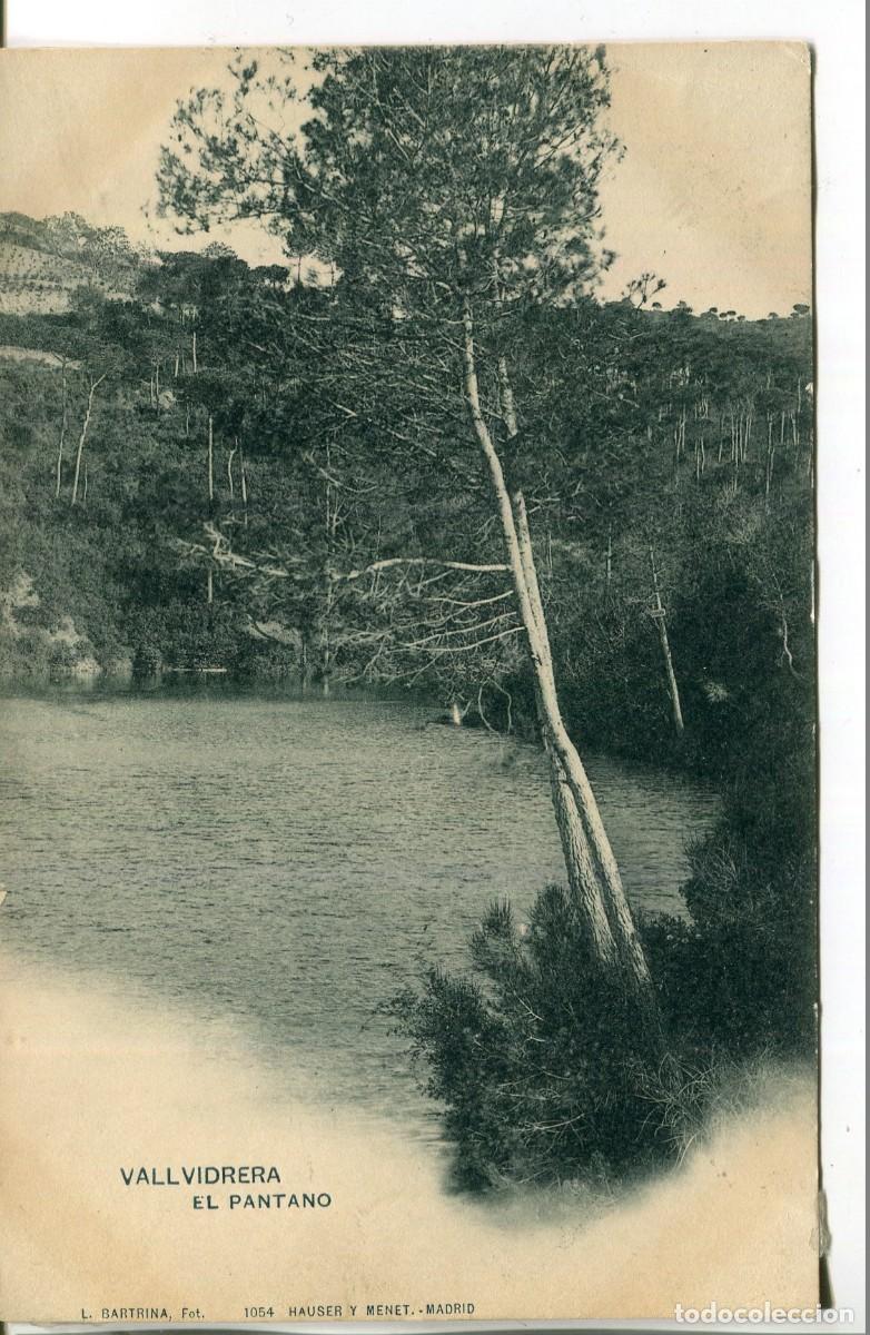 Postales: BARCELONA-VALLVIDRERA-EL PANTANO- LB BARTRINA-HAUSER Y MENET-SIN DIVIDIR