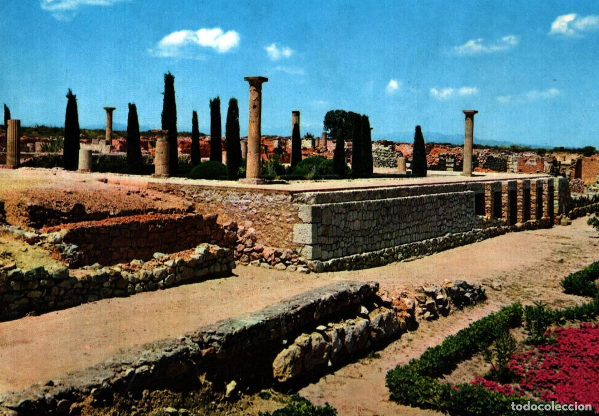 Postales: ampurias vista de la casa romana sin circular