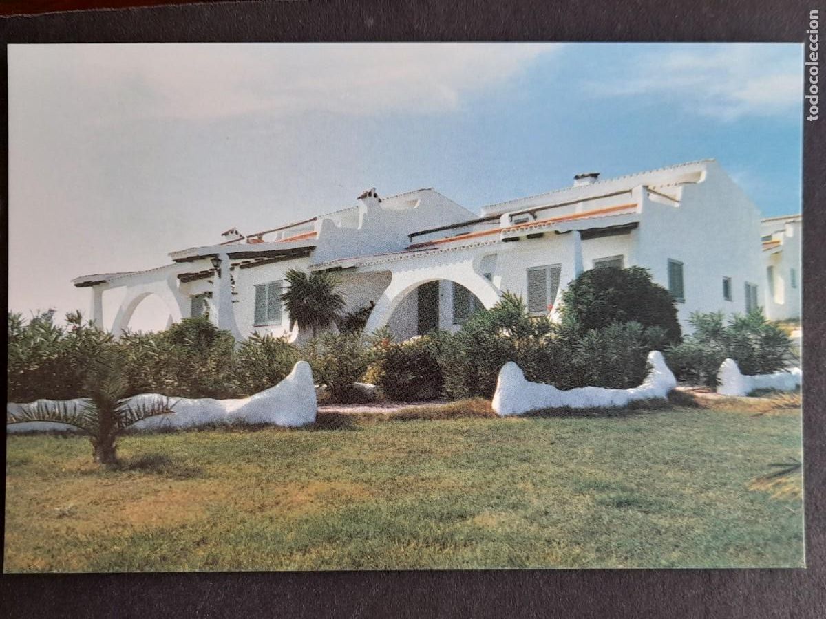 Postcards: Postal vintage, casa Reixach en la urbanizacion la Almadraba en Hospitalet del Infant, Vandellos
