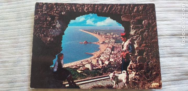 Postales: COSTA BRAVA-RV-150x105mm-N&ordm;463-BLANES-VISTA PARCIAL DESDE SAN JUAN-DLB.30.043-XI