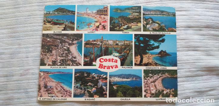 Postales: COSTA BRAVA-RV-150x105mm-N&ordm;50238-COSTA BRAVA-ESCRITA