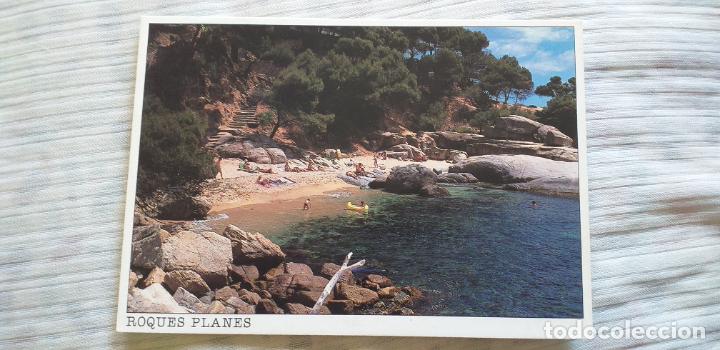 Postales: COSTA BRAVA-RV-150x105mm-ROQUES PLANES-PLAYA D'ARO