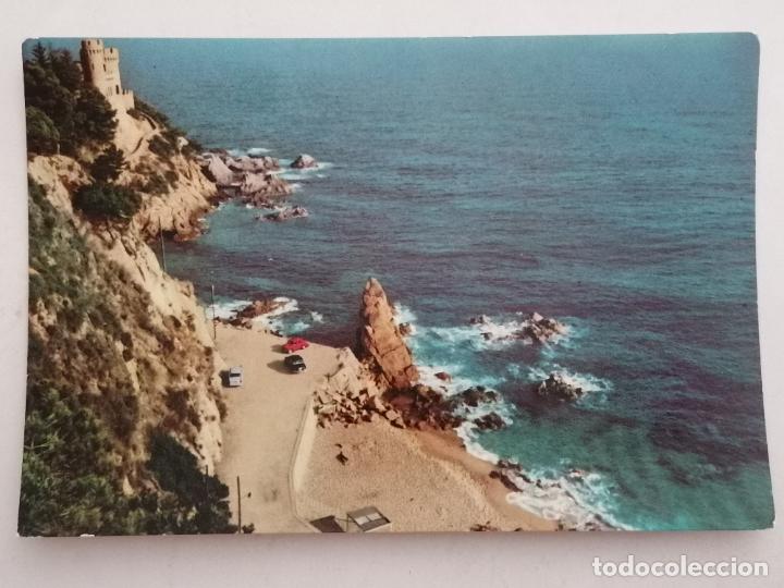 Postales: POSTAL COSTA BRAVA-LLORET DE MAR, PLAYAS DE LA CALETA, A&Ntilde;OS 60