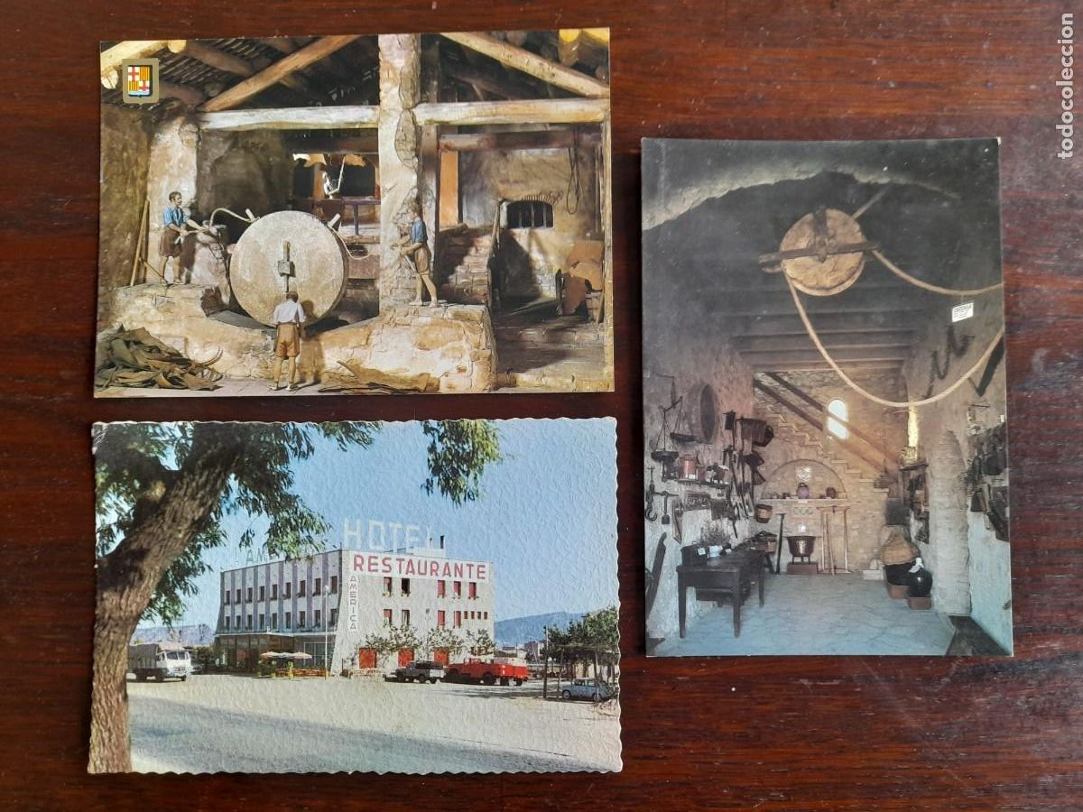 Postais: Una postal vintage, del museo de curtidores de piel de Igualada. tres tarjetas a elegir