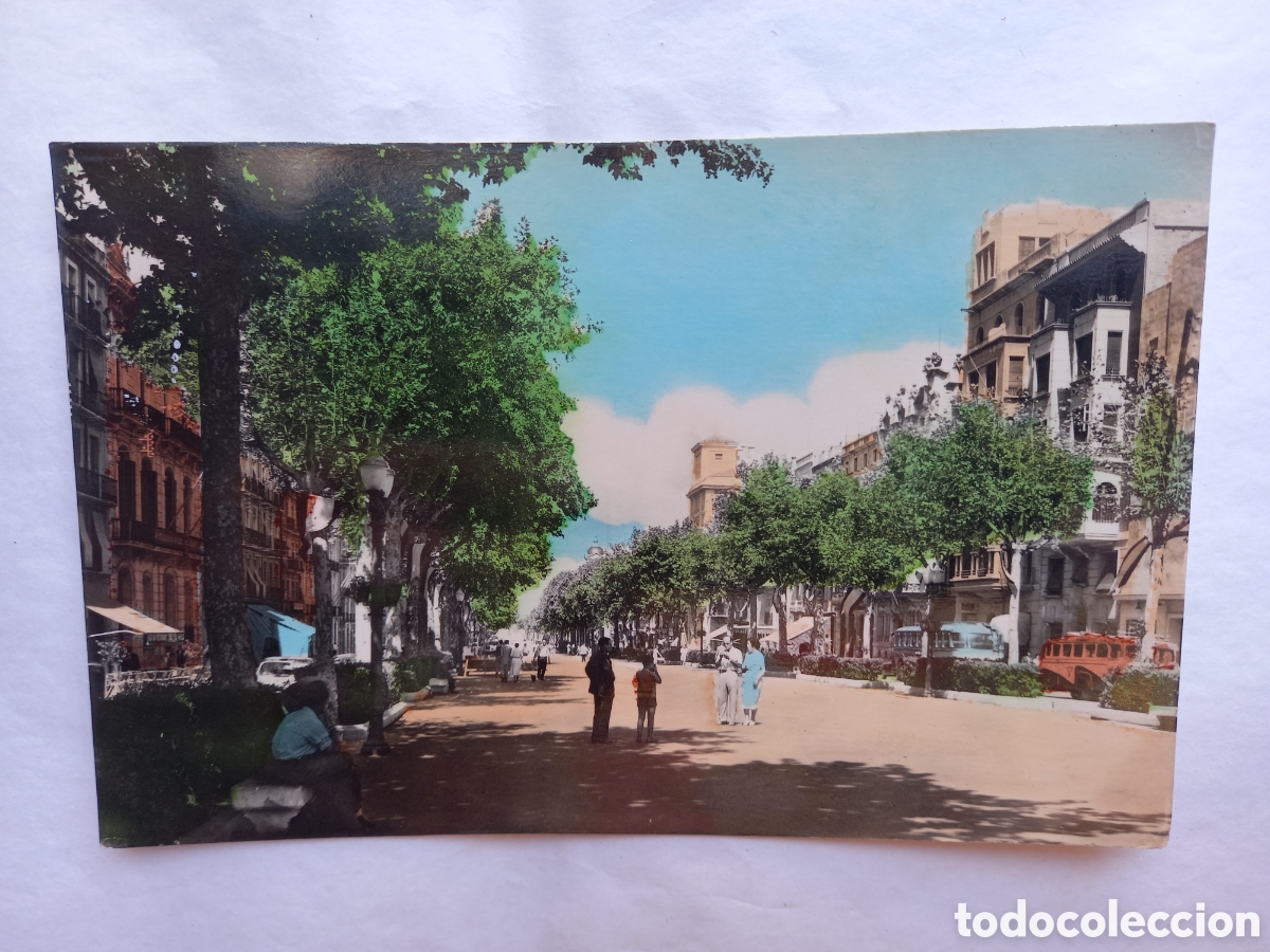 Postales: Postal coloreada TARRAGONA. Ramblas - Foto 1