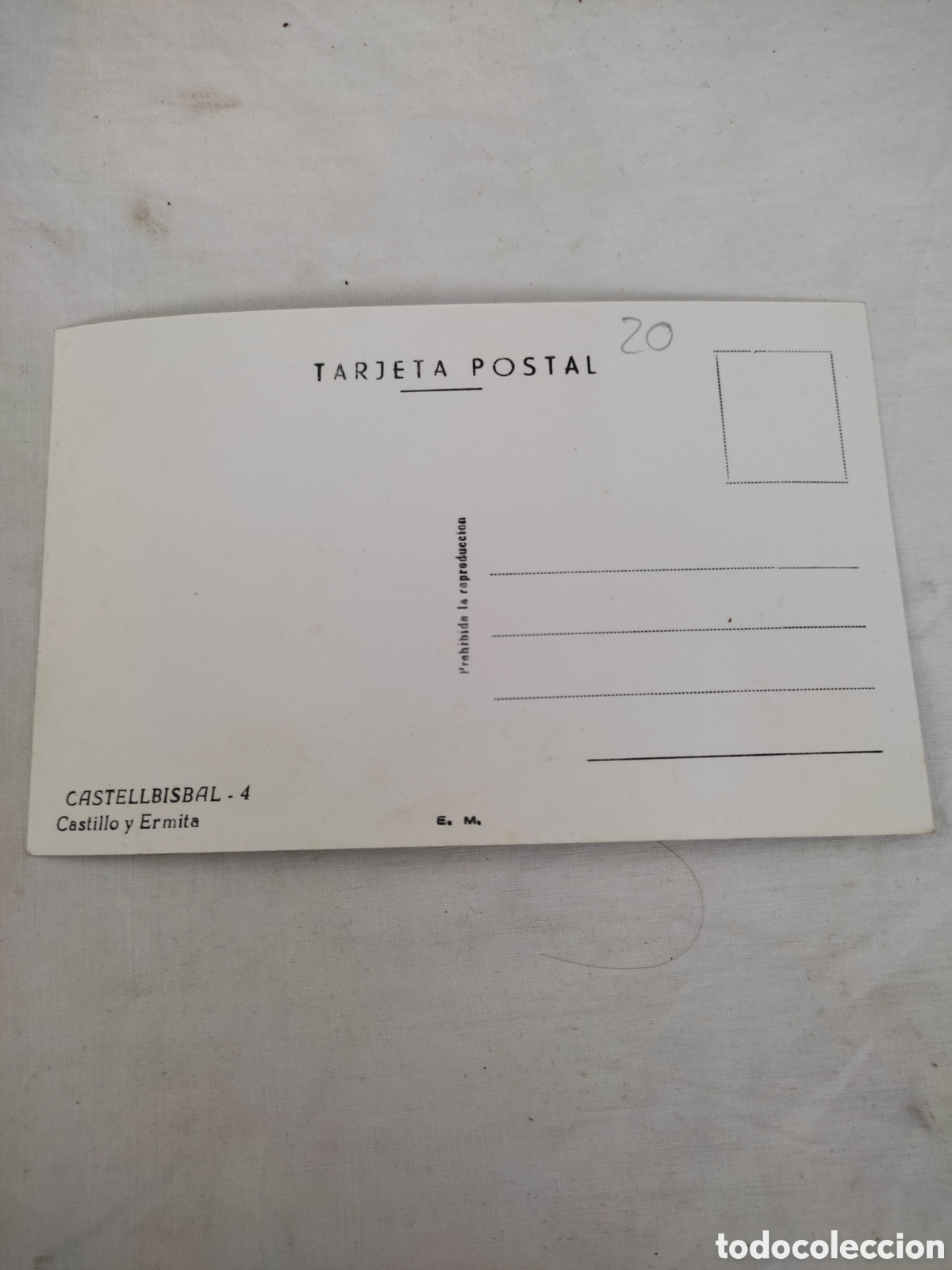 Postales: Postal Castellbisbal castillo y ermita - Foto 2