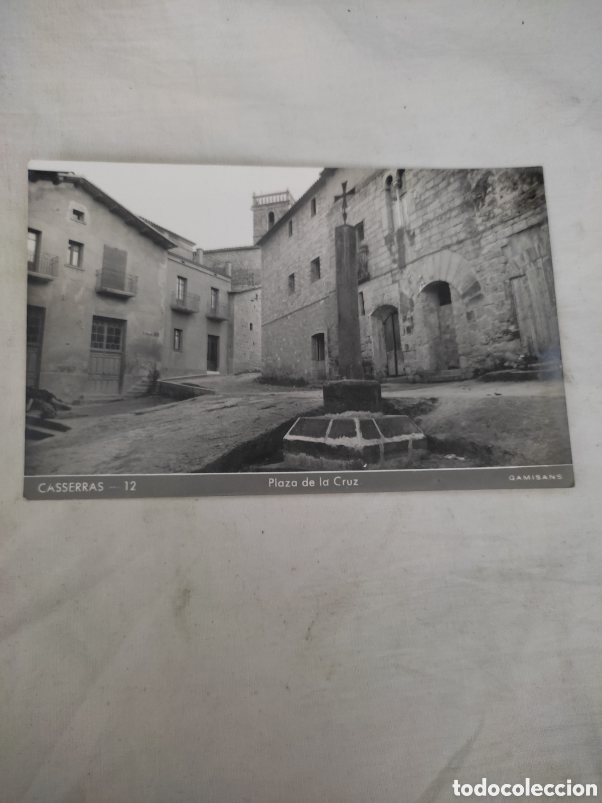 Cartes Postales: Postal casserras plaza de la cruz