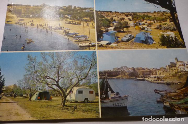 Postales: postal ametlla de mar.-camp&igrave;ng nautic cm
