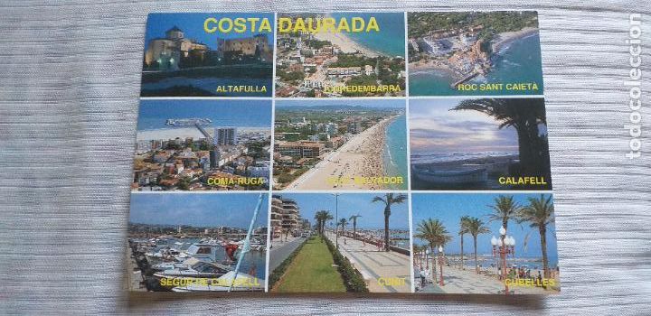 Postales: TARRAGONA-RV-150X105mm-N&ordm;4-VISTAS DE LA COSTA DORADA