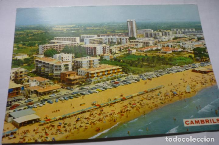 Postales: postal cambrils -playa circulada cm - Foto 1