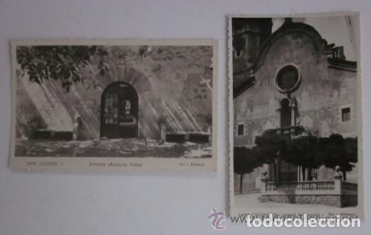 Postales: CUATRO POSTALES DE SANT CELONI - ED. J. BILBENY - Foto 2