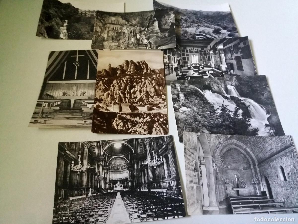 Postales: LOTE 9 POSTALES ANTIGUAS EN BUEN ESTADO PIRINEO CATALAN MONTSERRAT BALSARENY