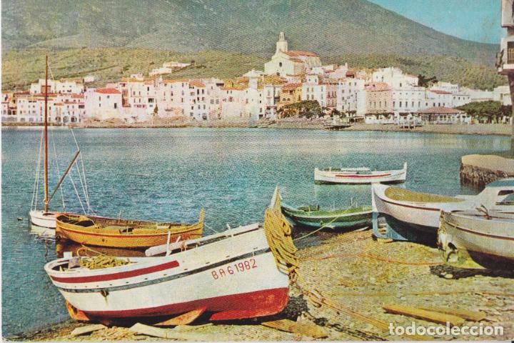 Postales: CADAQUES, LA VILLA DESDE EL POAL &ndash; FOTO J.UBACH PUIG N&ordm;70 &ndash; EDITADA EN 1962 &ndash; S/C