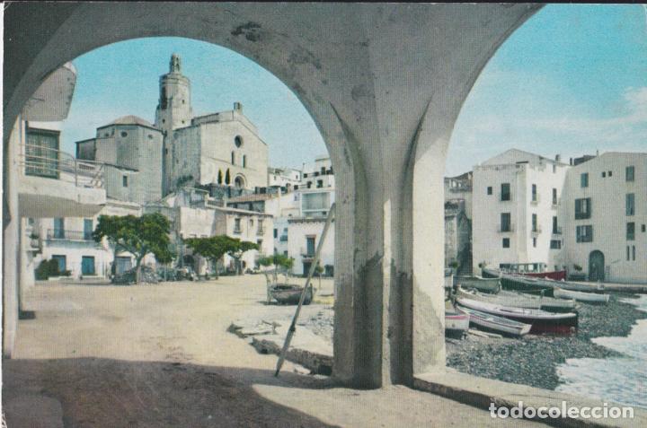 Postales: CADAQUES, BAJO LES VOLTES D'EN PITXOT &ndash; FOTO J.UBACH PUIG N&ordm;64 &ndash; EDITADA EN 1962 &ndash; S/C
