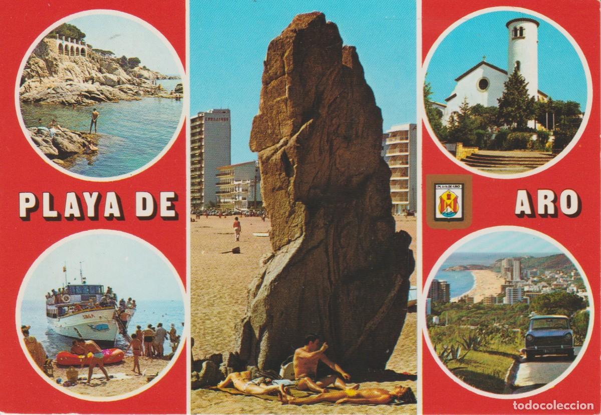 Postales: (76) PLAYA DE ARO. COSTA BRAVA. CAVALL BERNAT, CRUCEROS SIRGA