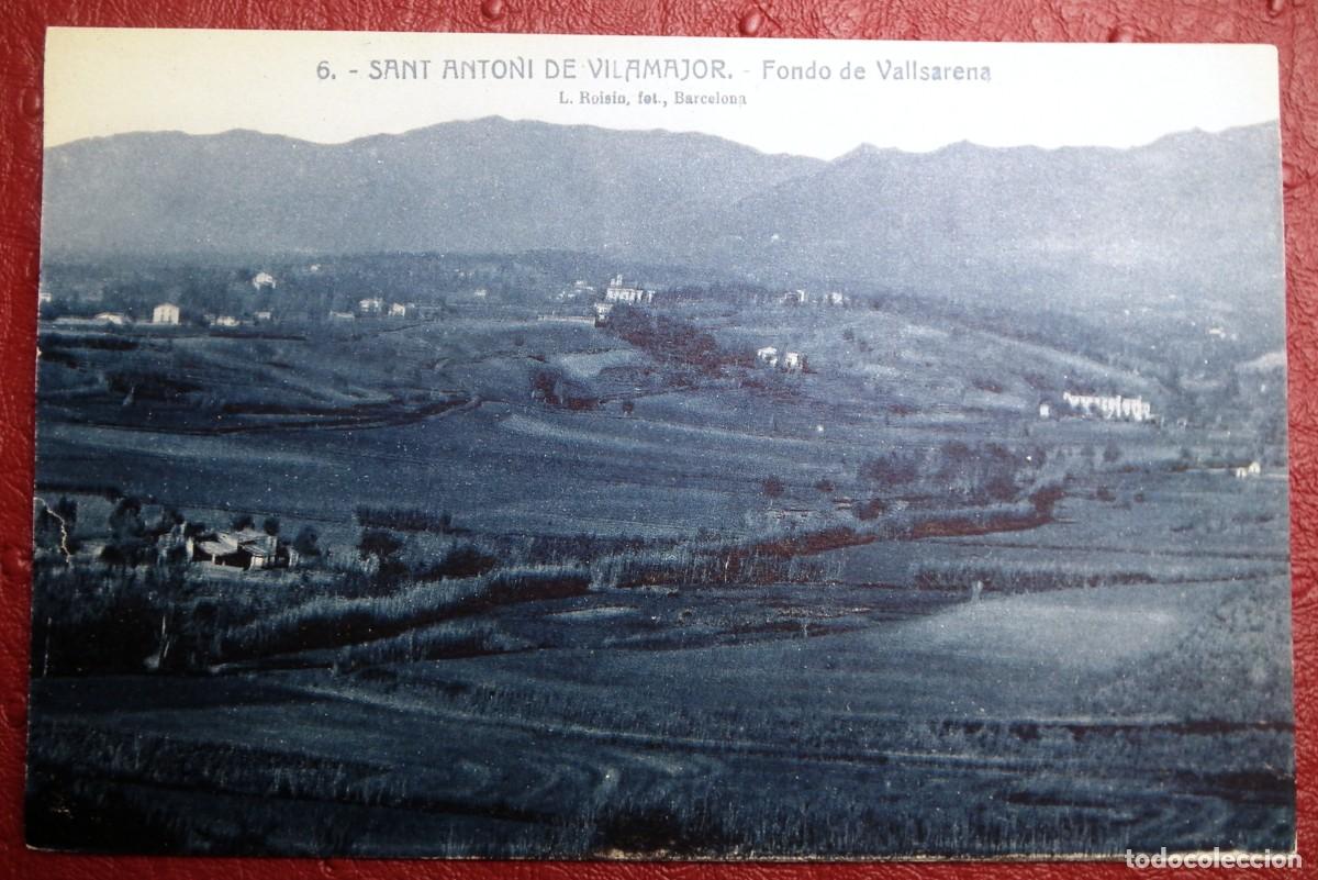 Postales: POSTAL SANT ANTONI DE VILAMAJOR, N&ordm; 6 - FONDO DE VALLSARENA. ED. ESTANCO JUAN BRUGUERA - FOT. ROISIN