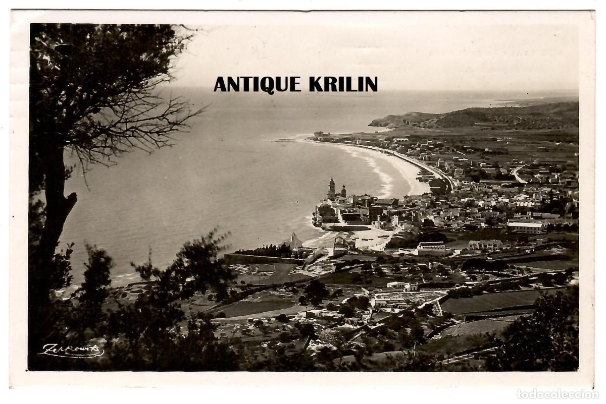 Postales: SITGES N&ordm; 31 PLATJA DE MODA , ASPECTE PANORAMIC / ZERKOWITZ - Foto 1