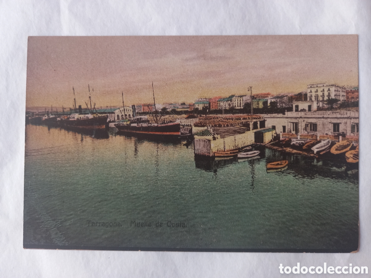 Postales: Postal TARRAGONA. Muelle de Costa - Foto 1