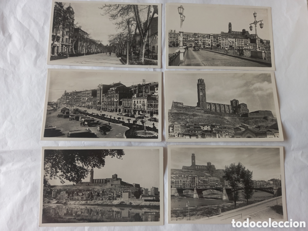Postales: Postal L&Eacute;RIDA. Lote de 6 - Foto 1