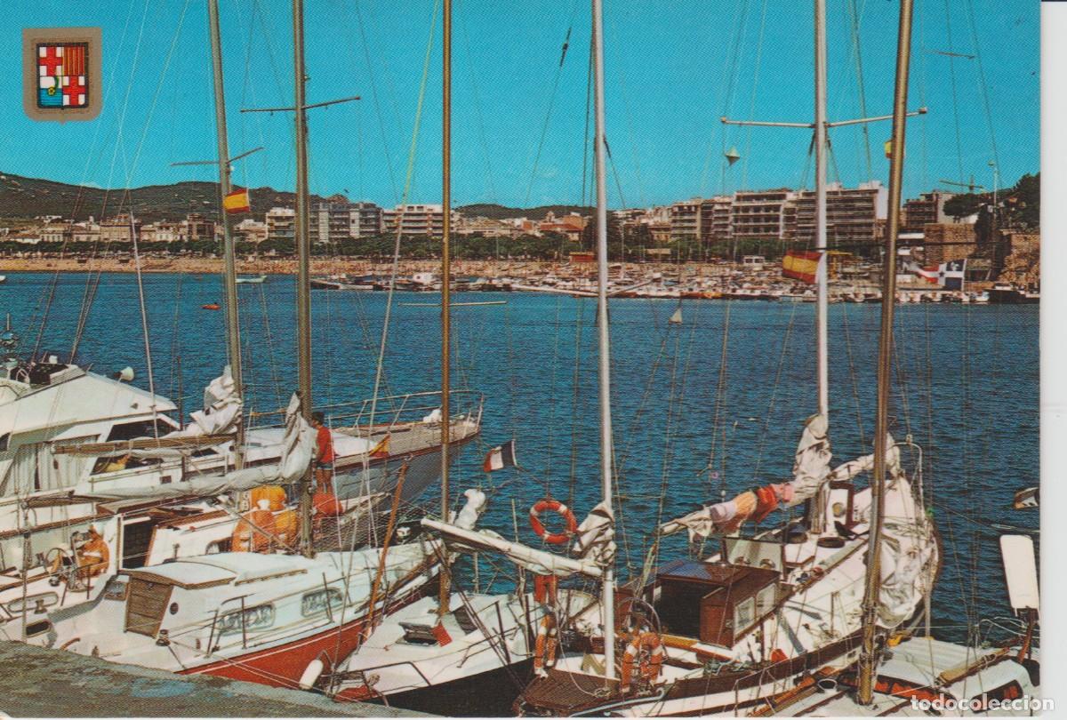 Postales: (50) SANT FELIU DEGUIXOLS. COSTA BRAVA. PUERTO, PLAYA Y PASEO ... SIN CIRCULAR