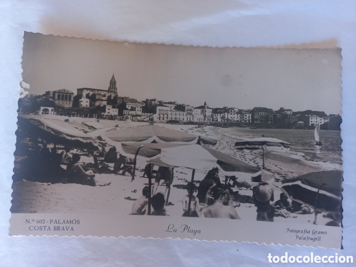 Postales: Postal PALAMOS. La Playa. Granes - Foto 1