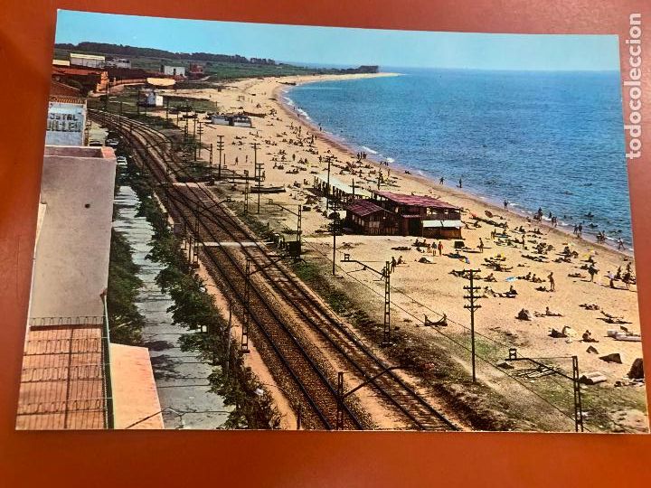 Postales: MALGRAT DE MAR. Antigua postal sin circular. - Foto 1