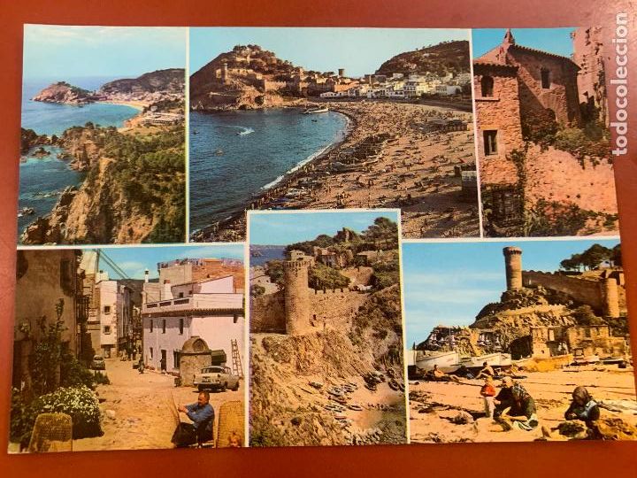 Postales: TOSSA. Antigua postal sin circular. - Foto 1