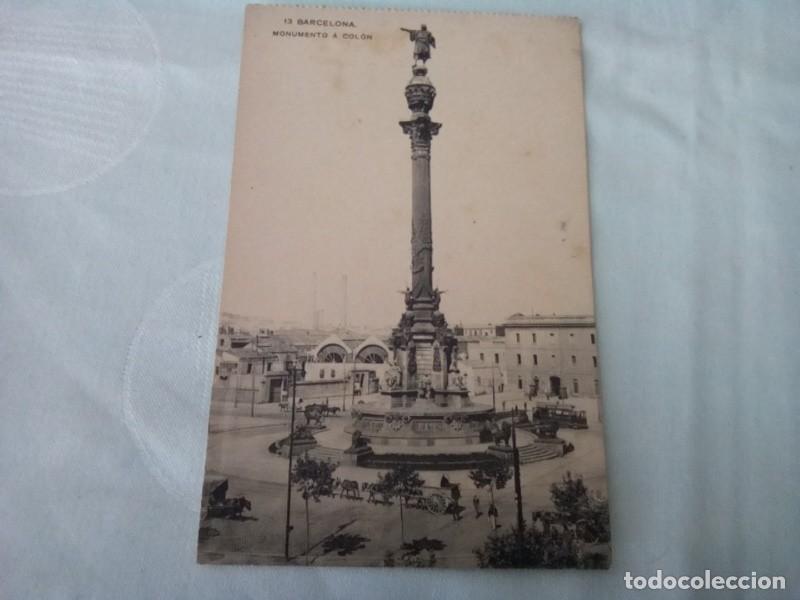 Postales: BARCELONA , POSTAL ANTIGUA , BLANCO Y NEGRO - Foto 1