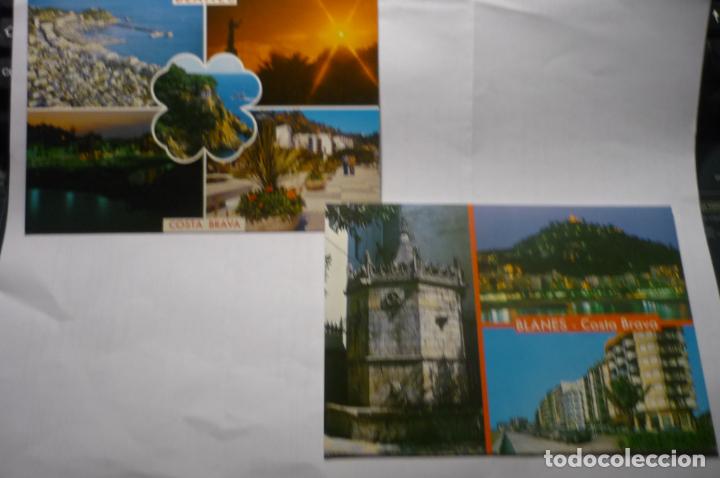 Postales: lote postales blanes cm - Foto 1