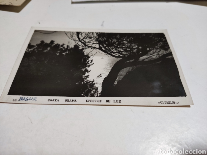 Postales: Postal bagur Costa Brava, efectos de luz