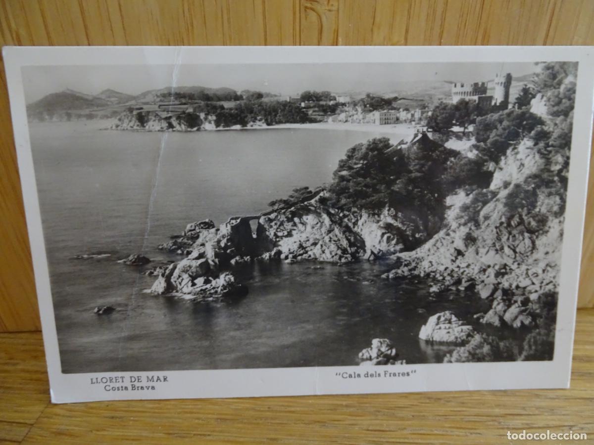 Postcards: POSTAL LLORET DE MAR CALA DELS FRERES.