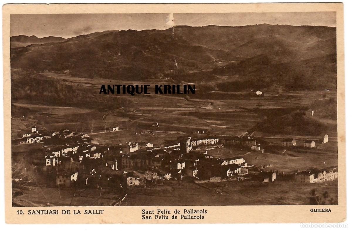 Postales: SANTUARI DE LA SALUT N&ordm; 10 SANT FELIU DE PALLAROLS / EDI. GUILERA / SIN FRANQUEAR