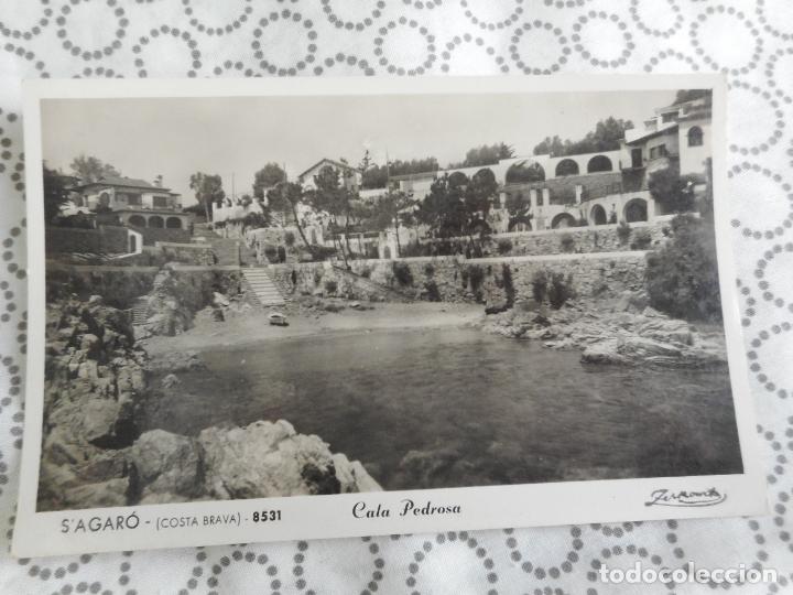Postales: ANTIGUA POSTAL CALA PEDROSA. S'AGARO GIRONA ZERKOWITZ N&ordm; 8531