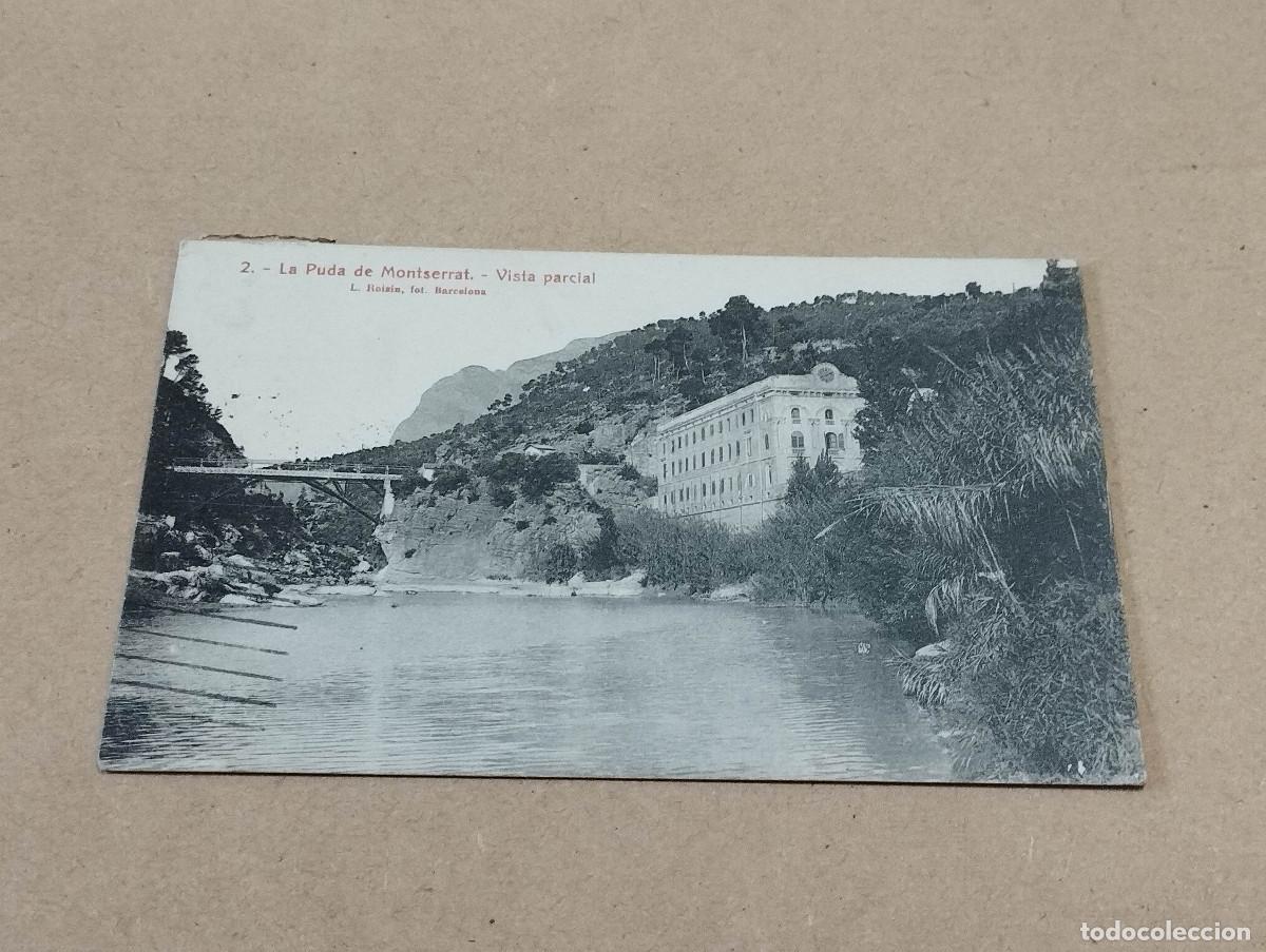 Postales: BAIX LLOBREGAT - POSTAL LA PUDA DE MONTSERRAT - VISTA PARCIAL