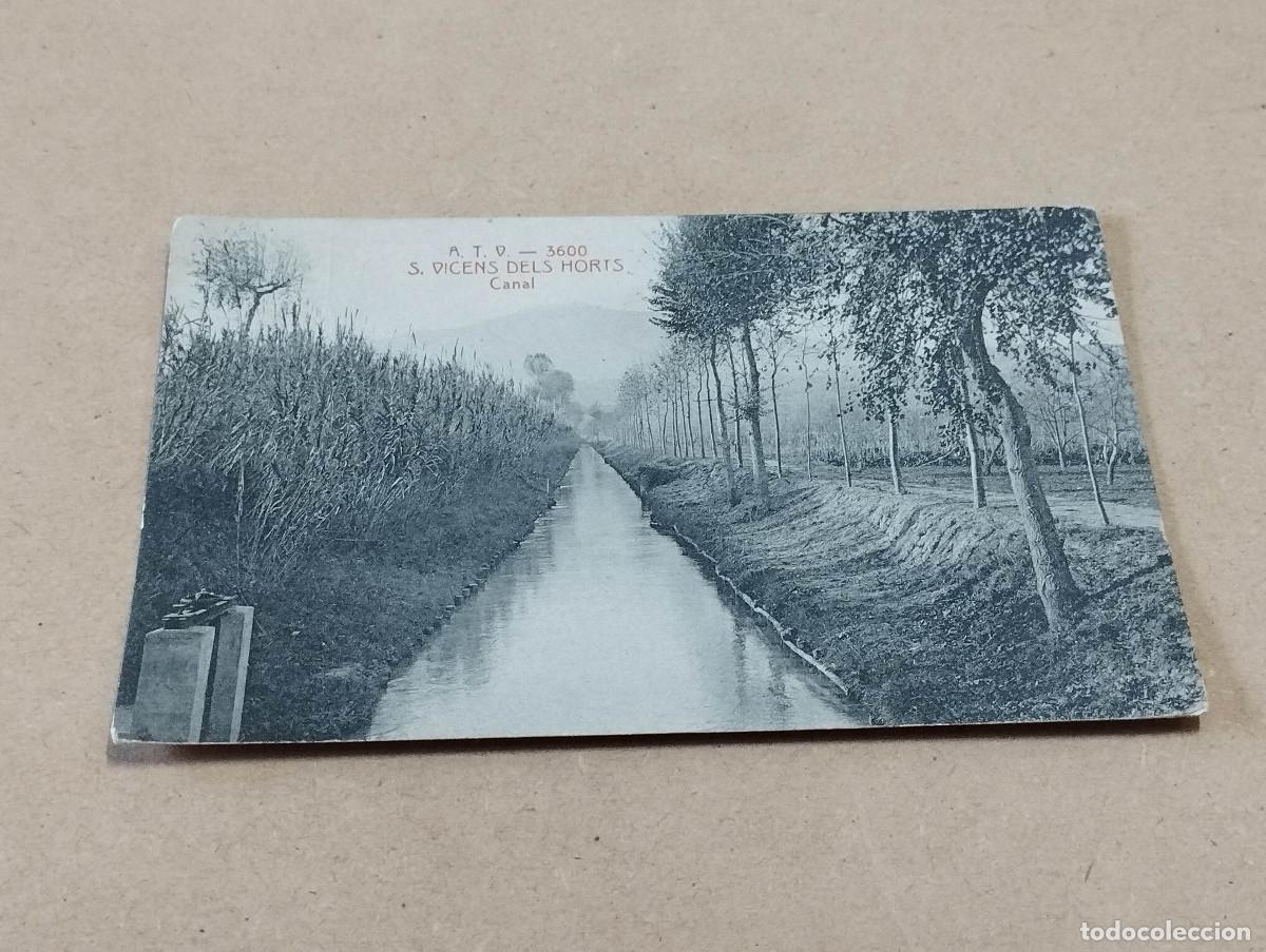 Postales: BAIX LLOBREGAT - POSTAL S. VICENS DELS HORTS - CANAL