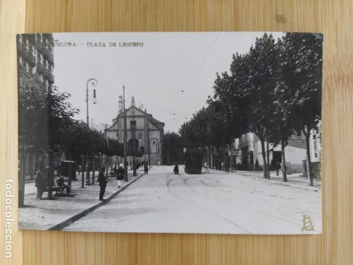 Postales: BARCELONA-PLAZA DE LESSEPS-FOTOGRAFICA LB BARTRINA-168-POSTAL ANTIGUA-(104.853)