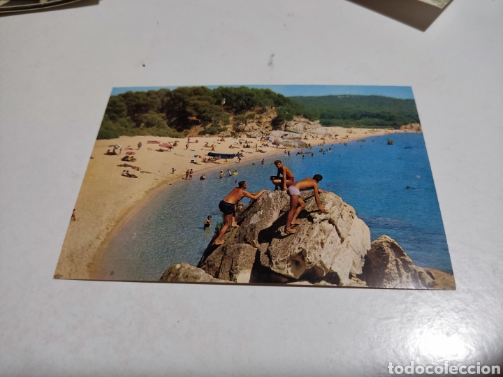 Postales: Postal playa de Aro Calonge