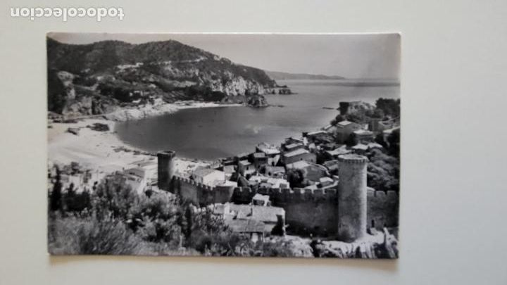 Postkarten: POSTAL TOSSA DE MAR (COSTA BRAVA) - J. CEBOLLERO SERIE 5 N&ordm; 144 LAS MURALLAS - CIRCULADA
