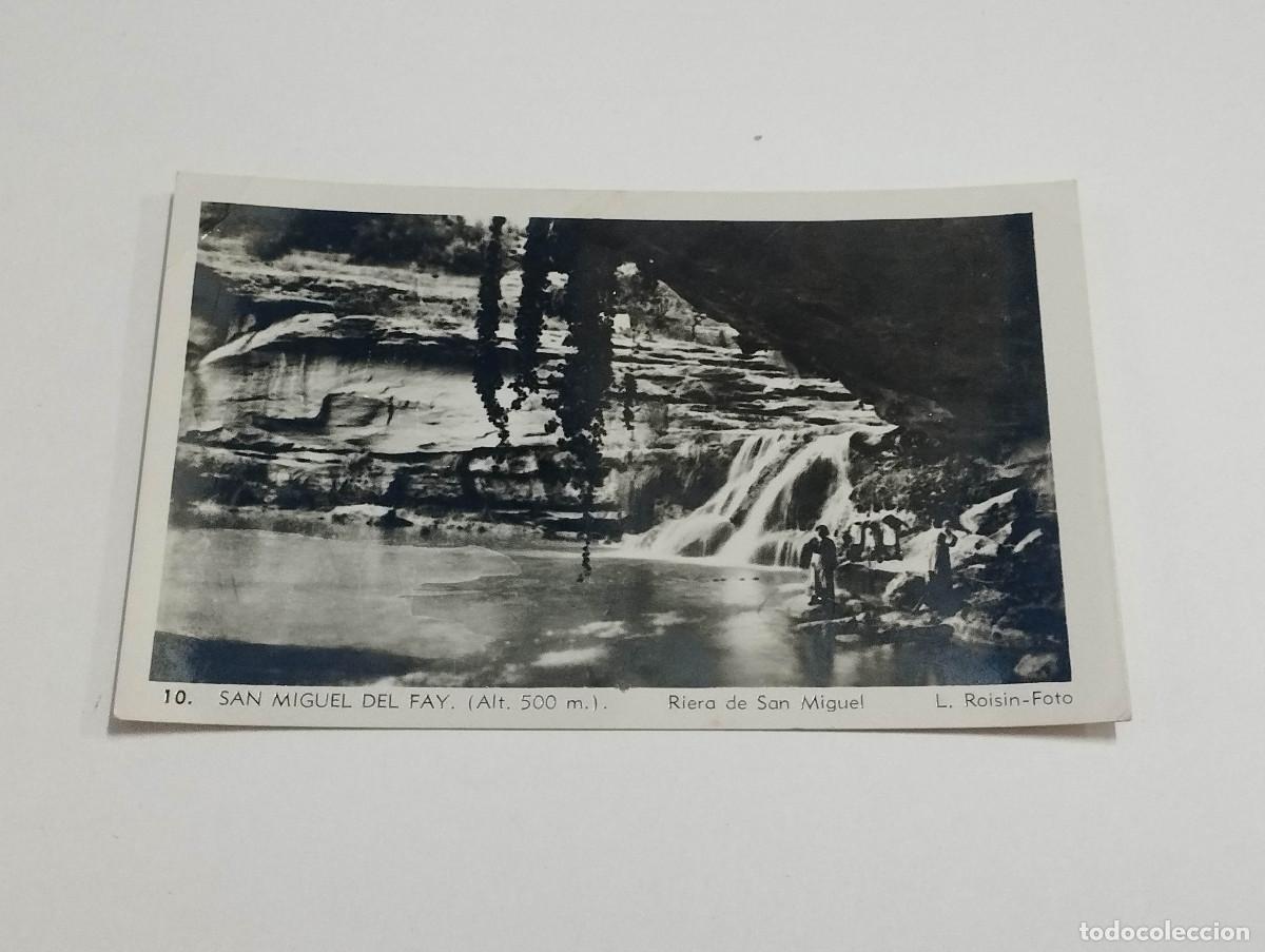 Postales: VALL&Egrave;S ORIENTAL - POSTAL SAN MIGUEL DEL FAY - RIERA DE SAN MIGUEL
