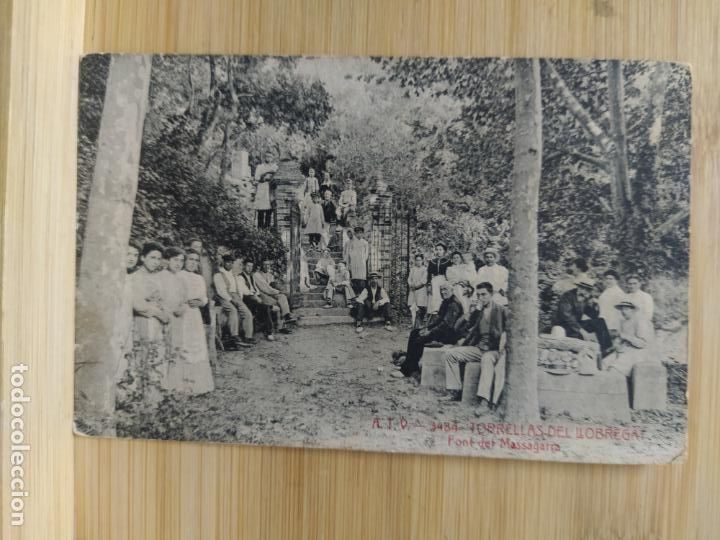Postais: TORRELLAS DE LLOBREGAT-FONT DEL MASSAGARRA-ATV 3484 A.T.V.-POSTAL ANTIGUA-(101.883)