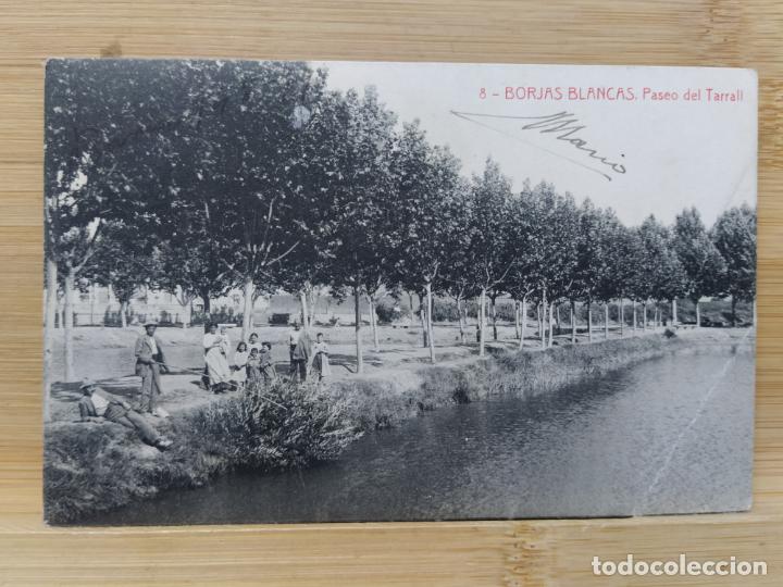 Postcards: BORJAS BLANCAS-BORGES BLANQUES-PASEO DEL TARRALL-THOMAS-8-POSTAL ANTIGUA-(105.056)
